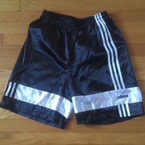 adidas vintage shorts nylon